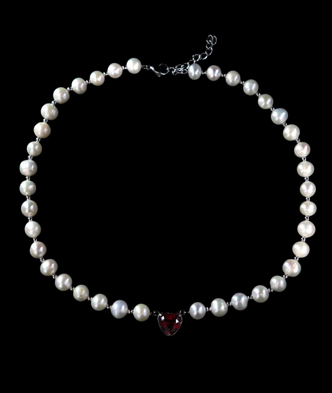 Stone of Love Pearl Necklace - Fashion Jewelry by Yordy.