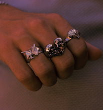 Load image into Gallery viewer, Silver Butterfly Angel Ring - Fashion Jewelry by Yordy.