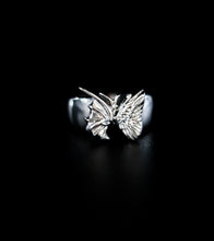 Load image into Gallery viewer, Silver Butterfly Angel Ring - Fashion Jewelry by Yordy.
