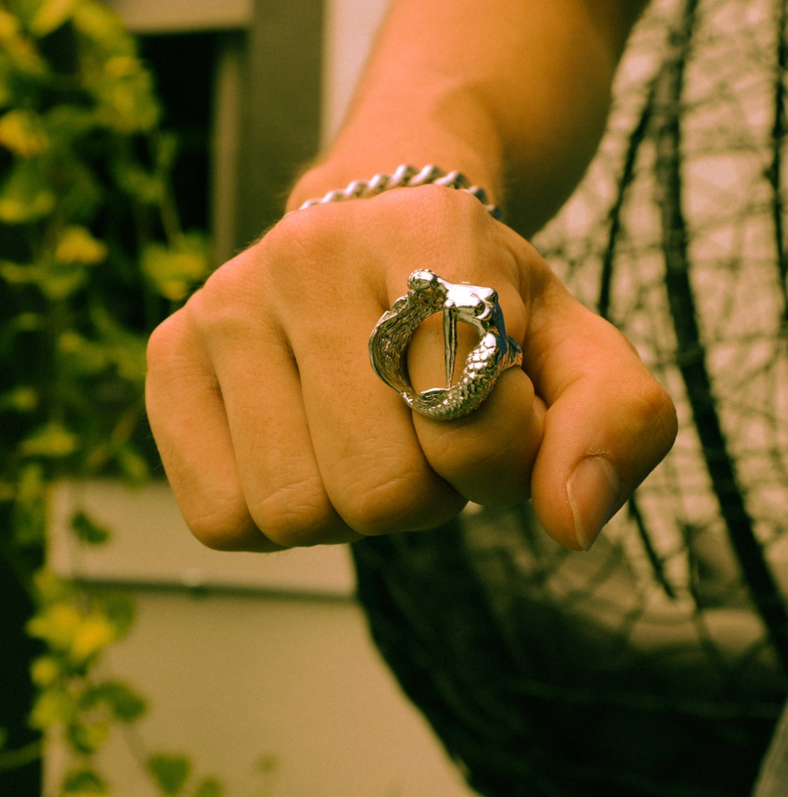 Silver Mermaid Ring - Fashion Jewelry by Yordy.
