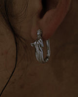 Silver Mermaids Love Earrings - Fashion Jewelry by Yordy.