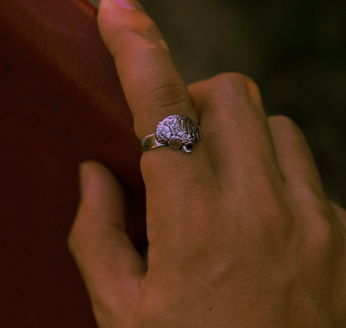 Silver Mind Ring - Fashion Jewelry by Yordy.