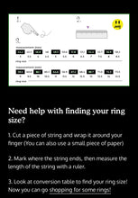 Load image into Gallery viewer, Silver Chain Ring - Fashion Jewelry by Yordy.
