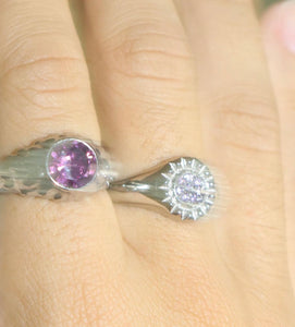 Purple Sun Ring - Fashion Jewelry by Yordy.
