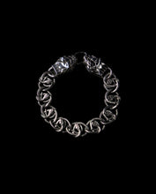 Load image into Gallery viewer, Silver Snake Head Bracelet - Fashion Jewelry by Yordy.
