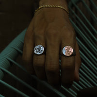 Silver Lovers of the Sky Ring - Fashion Jewelry by Yordy.
