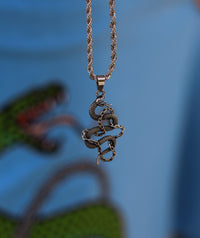 Silver Slime Necklace - Fashion Jewelry by Yordy.