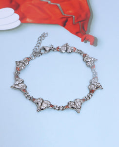 Silver Heartbreaker Bracelet - Fashion Jewelry by Yordy.