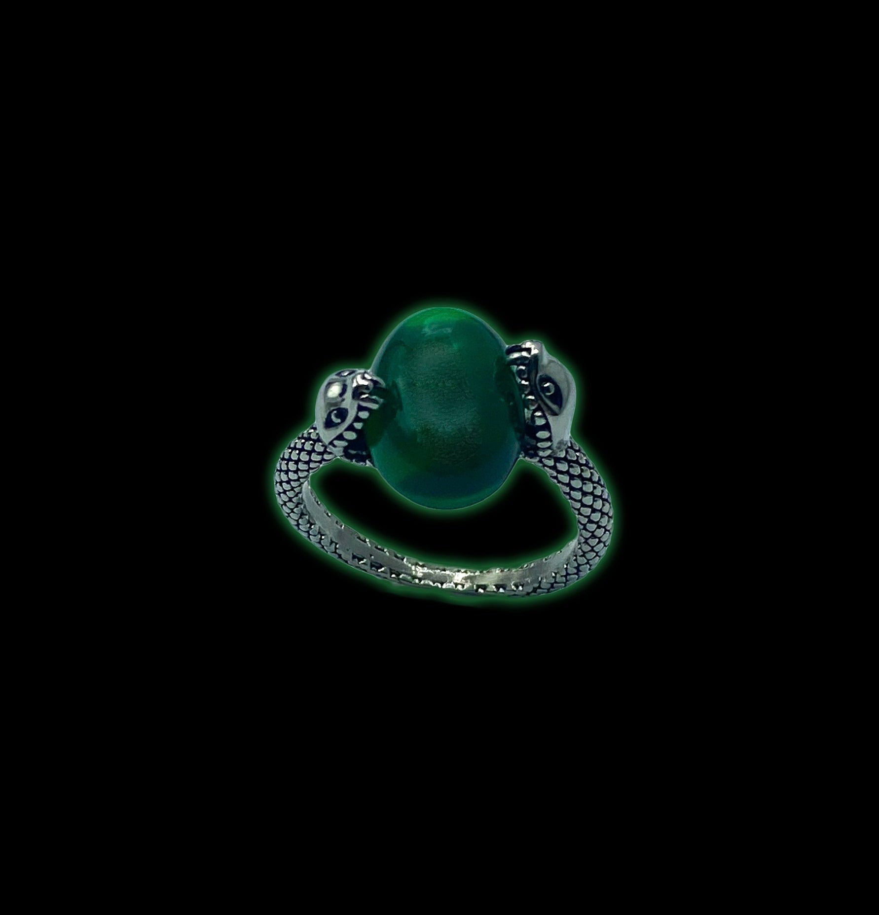 Silver Snake Bite Ring - Fashion Jewelry by Yordy.