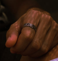 Silver Infinite Crosses Ring - Fashion Jewelry by Yordy.
