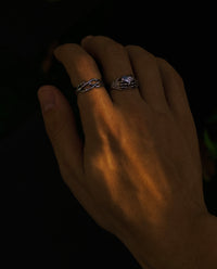 Silver Barbwire Ring - Fashion Jewelry by Yordy.