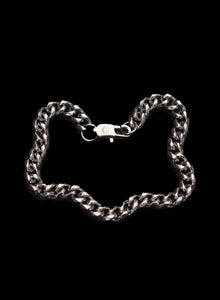 Silver Curb Bracelet 6mm - Fashion Jewelry by Yordy.
