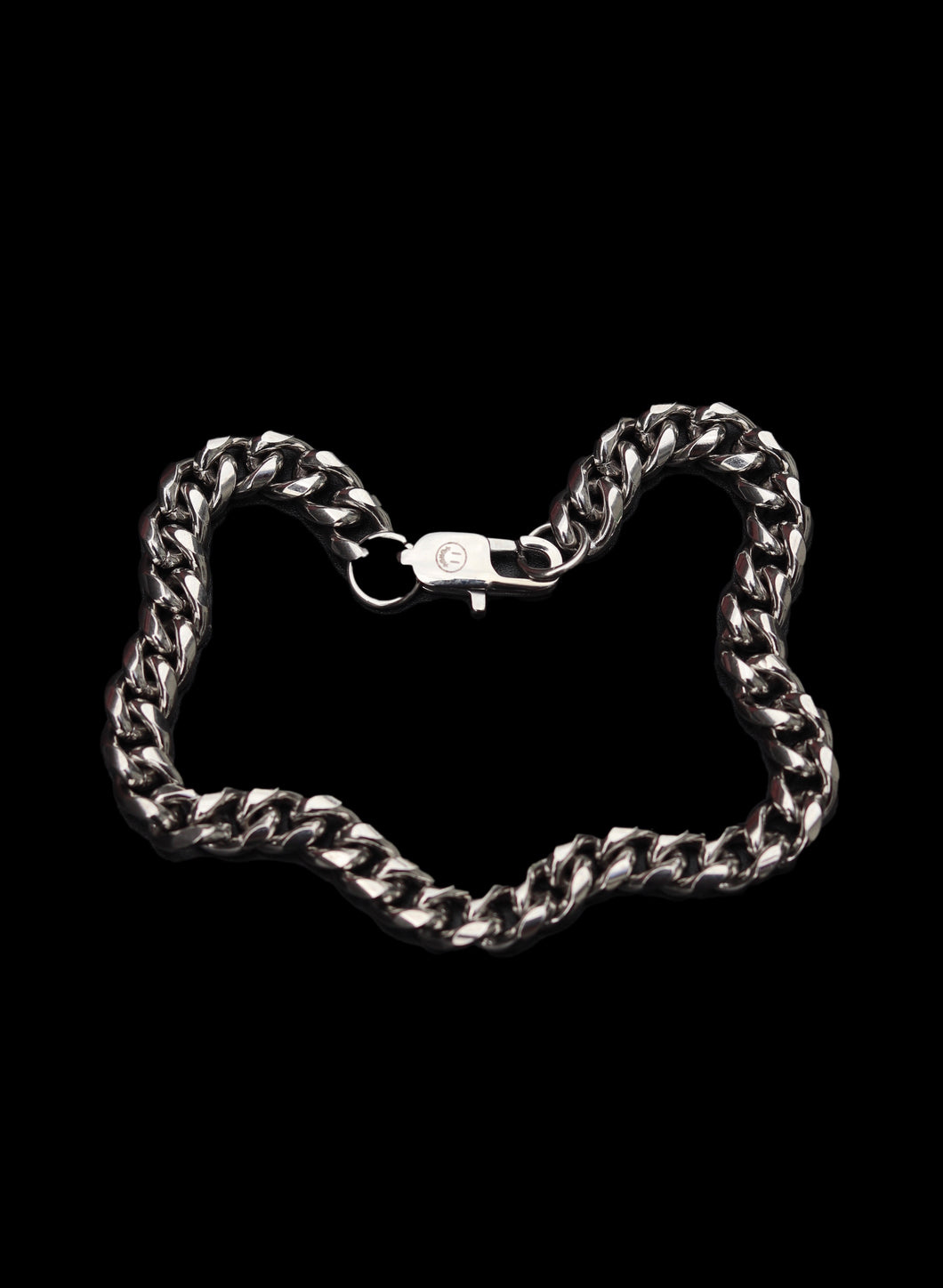 Silver Curb Bracelet 6mm - Fashion Jewelry by Yordy.