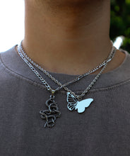 Load image into Gallery viewer, Silver Slime Necklace - Fashion Jewelry by Yordy.